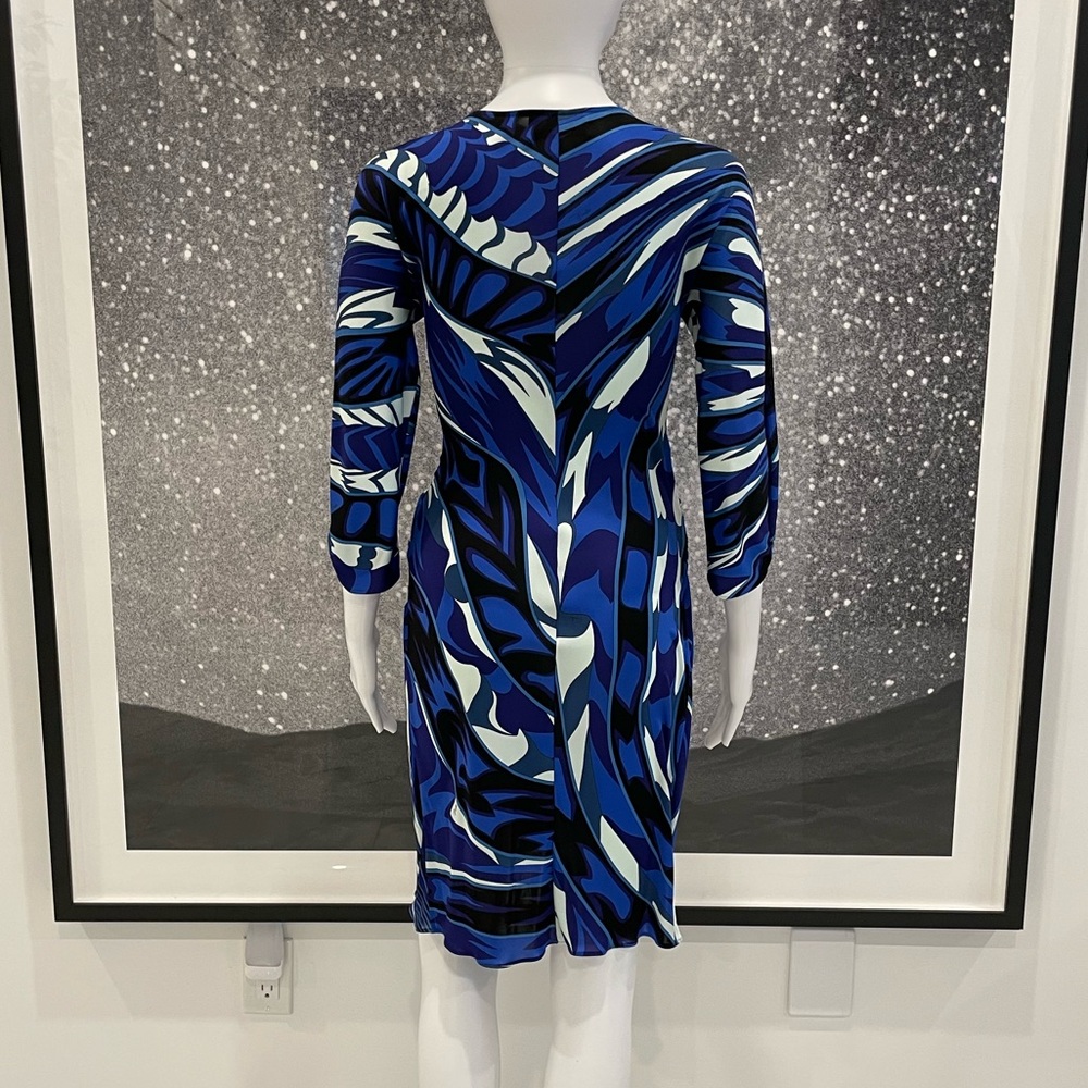 Emilio Pucci Beaded Wrap Dress - Picture 5 of 12